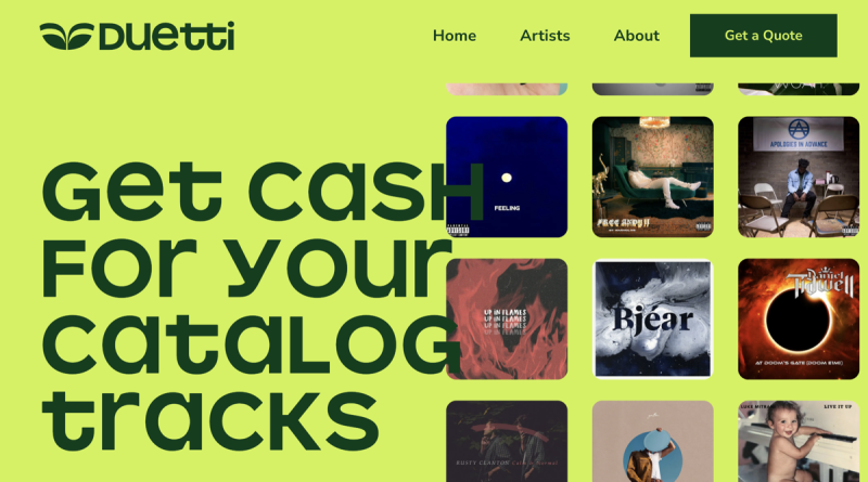 Duetti Closes $90 Million Funding Round to Expand Acquisition & Monetization of Independent Artists’ Music Catalogs