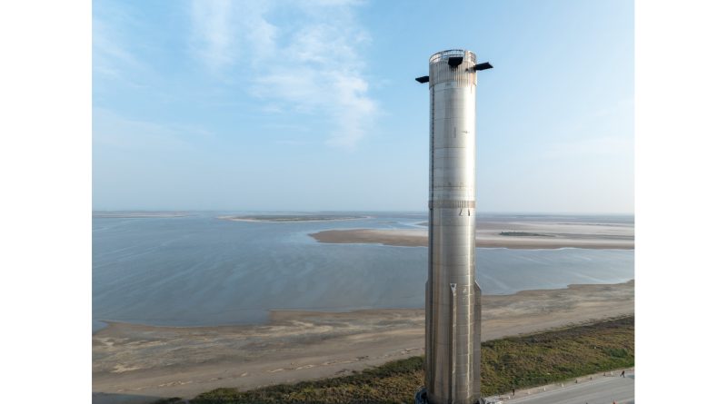 SpaceX rolls giant Starship rocket to launch pad ahead of 3rd test flight (photos)