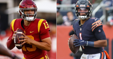 Caleb Williams draft rumors: What early visit to Bears means for USC QB, potential Justin Fields trade