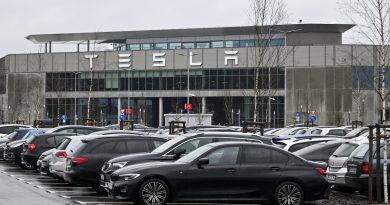 Tesla shares slip 4.5% after suspected arson attack halts production at Berlin Gigafactory