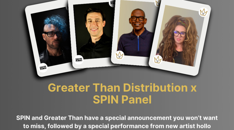 SPIN Magazine Joins Forces with Greater Than Distribution to Launch SPIN Records