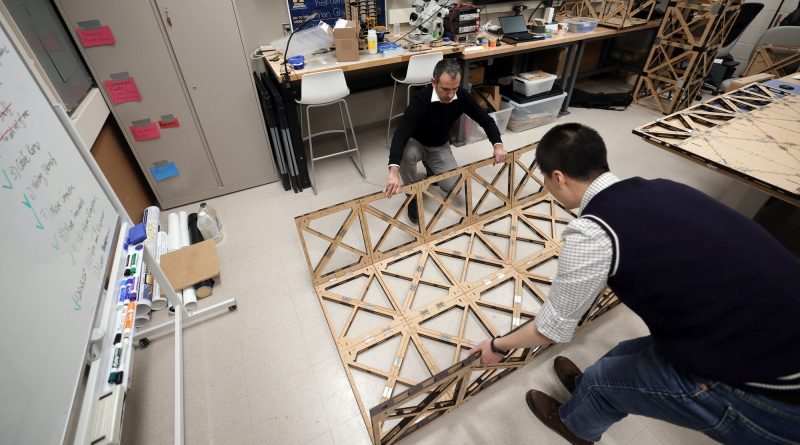 Flexible, resilient origami-inspired bridges could help navigate disaster zones