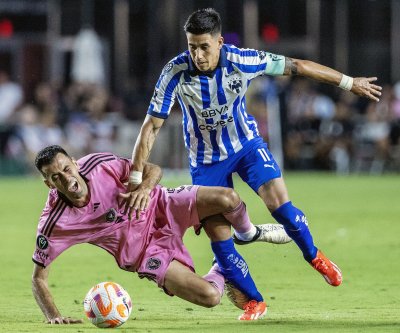 Monterrey hands Champions Cup soccer loss to Inter Miami; Messi misses game