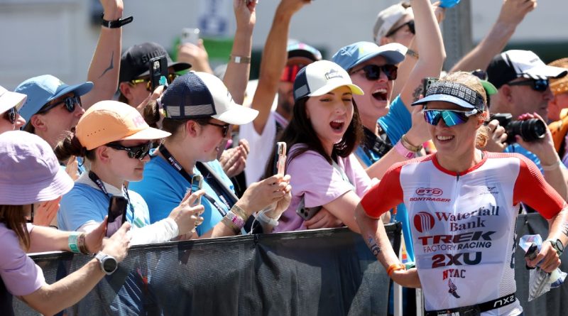 Taylor Knibb credits triathlon legend Daniela Ryf for inspiration after Oceanside victory