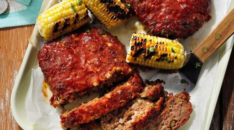 Cowboy Grilled Meat Loaf