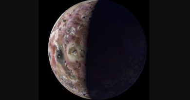 NASA’s Juno probe captures amazing views of Jupiter’s volcanic moon Io (video)