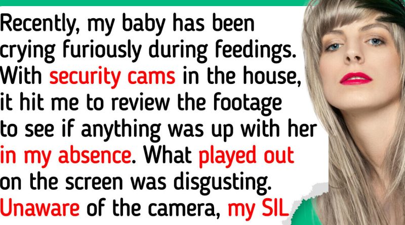 I Checked Our Security Camera After Leaving My Newborn in the Care of My Sister-in-Law