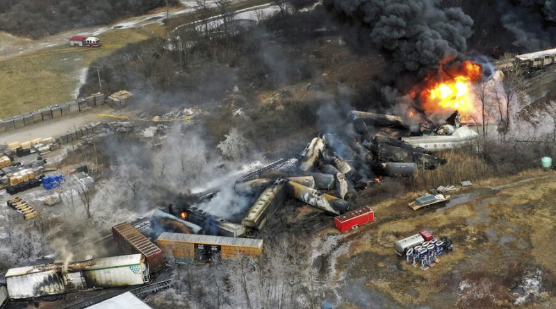Costly fines but no criminal charges for Norfolk Southern after Ohio train derailment