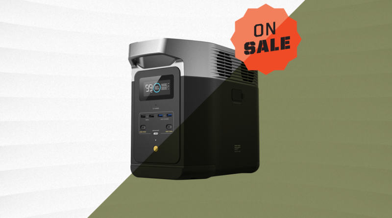 Prepare for Hurricane Season With Nearly Half Off EcoFlow Portable Generators at Amazon