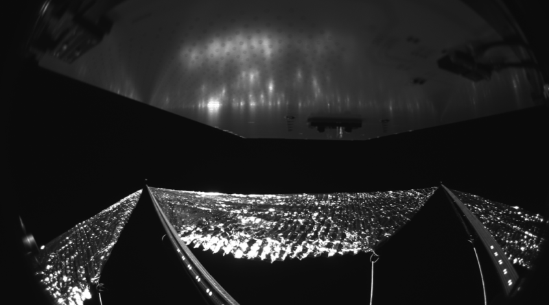 NASA releases first photo of 860-square-foot solar sail in orbit
