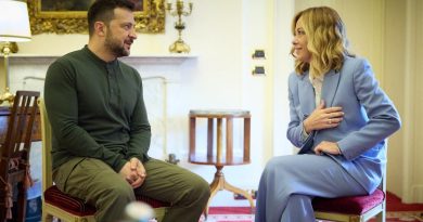 Italy PM states ‘determined’ support as Zelensky presses allies