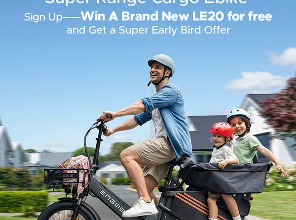 ENGWE Unveils 350 km Super Range and exclusive fast charging Cargo E-bike – LE20!