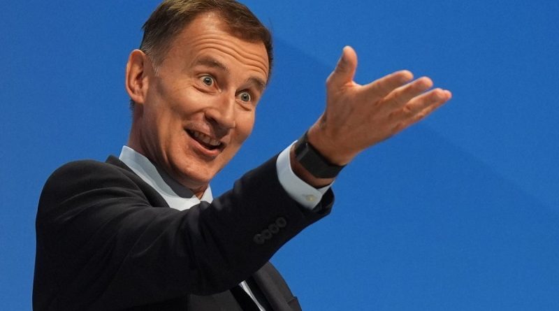 Labour Government could have a budget surplus of £39 billion, Jeremy Hunt claims