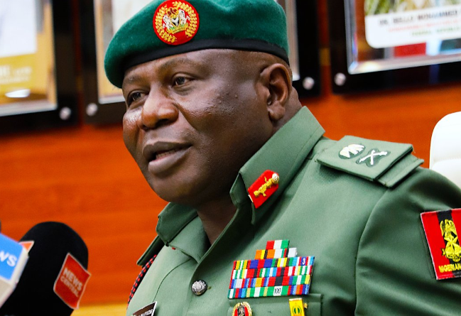 Tinubu asks Senate to confirm Oluyede as COAS