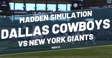 Cowboys Madden simulation predicts big-time win over Giants on Thanksgiving Day