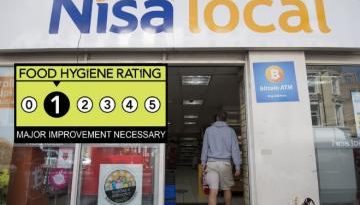 Nisa Local store requires ‘major improvement’ amid hygiene problems