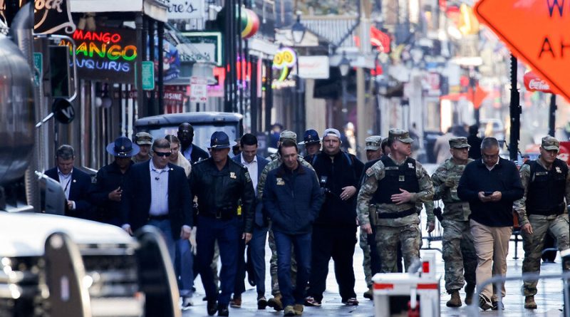New Orleans attack intensifies watch against US terrorism, political violence