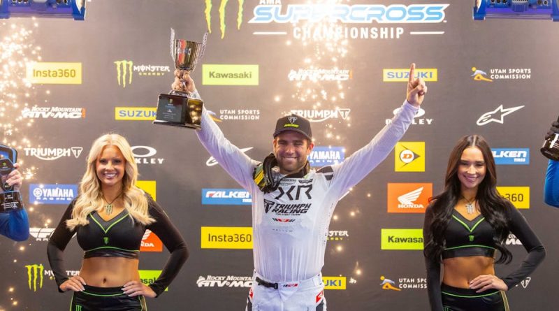 Jordon Smith and Triumph Factory Racing Make History With Supercross Win
