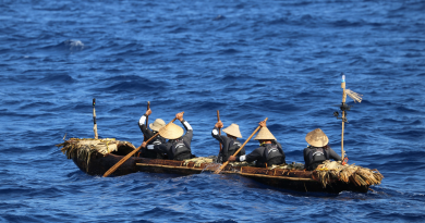 Ancient canoe replica recreates a 30,000-year-old voyage