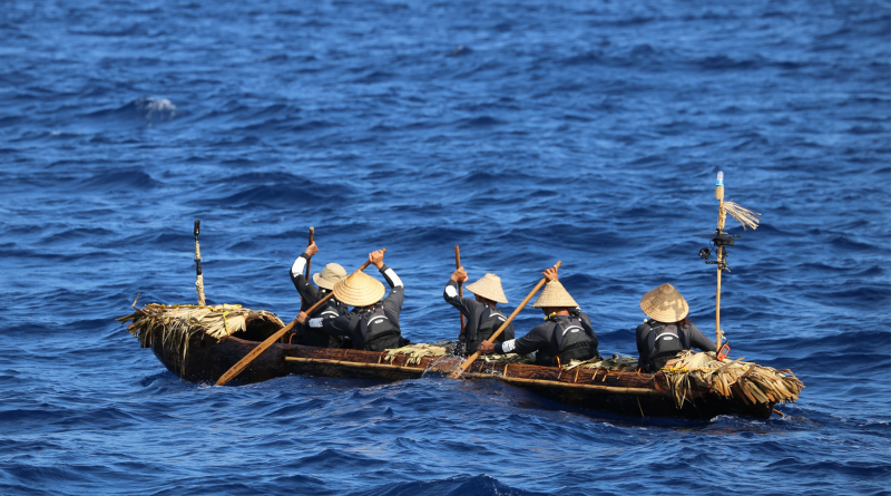 Ancient canoe replica recreates a 30,000-year-old voyage