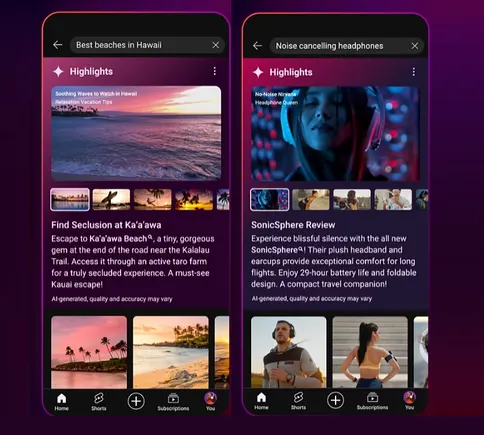 YouTube Tests Expanded AI Discovery, Broadens Access to its In-Stream Chatbot