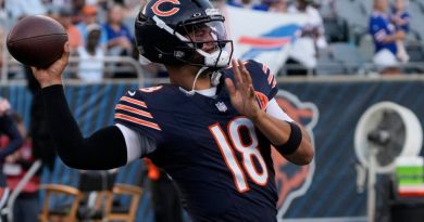 ‘Still Garbage’ — NFL Fans Rip Caleb Williams for Taking an Awful Sack in Preseason Game vs. Chiefs