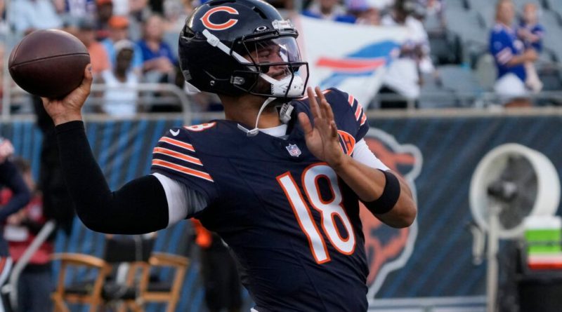 ‘Still Garbage’ — NFL Fans Rip Caleb Williams for Taking an Awful Sack in Preseason Game vs. Chiefs