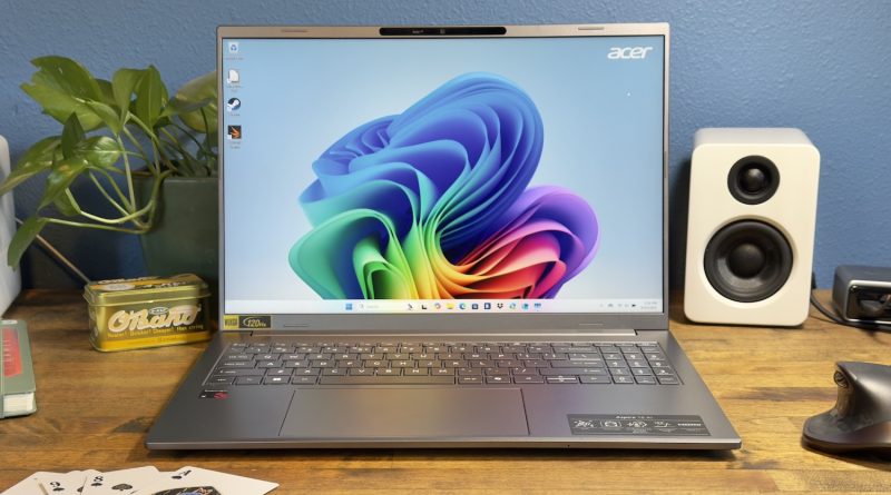 Acer Aspire 16 AI review: Big screen, small price