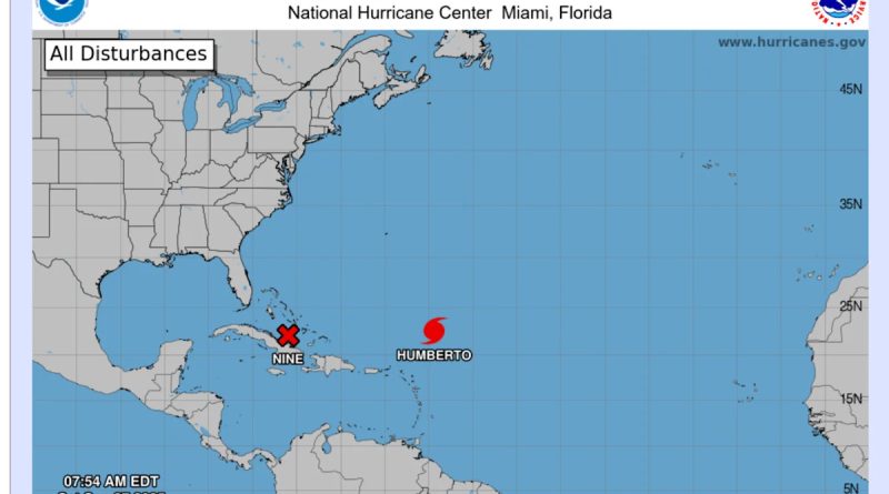 Track Major Hurricane Humberto, Imelda threat with path forecast, spaghetti models