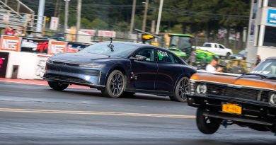 We Brought an EV to HOT ROD’s Gasoline-Drenched Quarter-Mile Gunfight