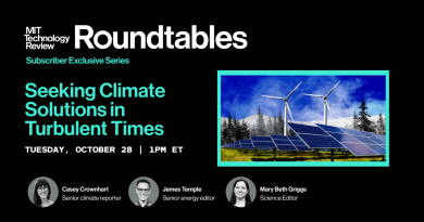 Roundtables: Seeking Climate Solutions in Turbulent Times
