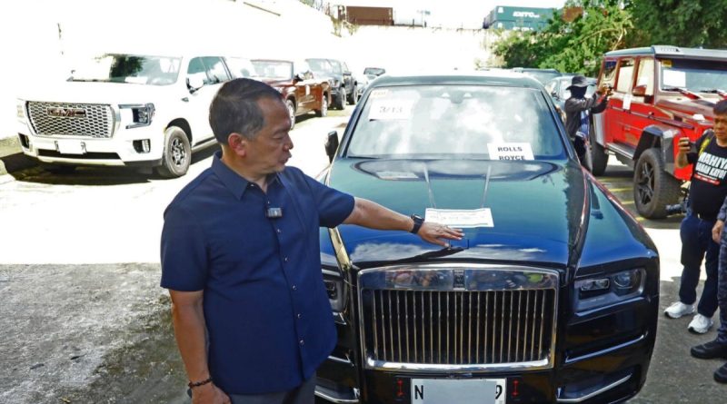 Customs chief assures all 30 Discaya-owned luxury cars fully secured