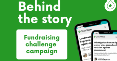 Support Global Voices’ Behind the Story fundraising challenges campaign