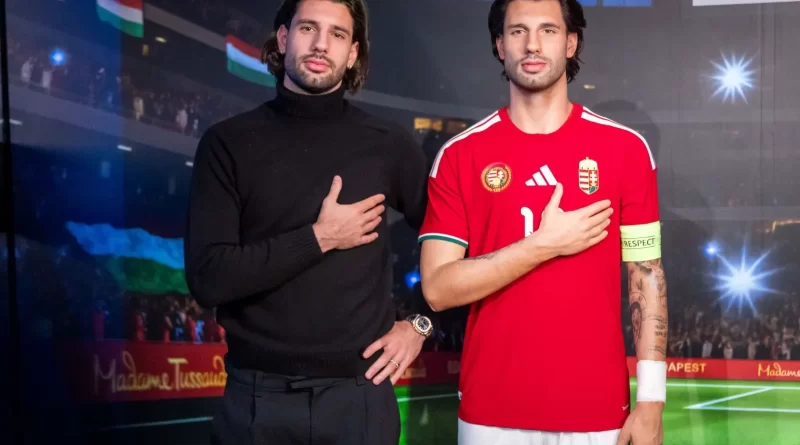 Madame Tussauds Budapest unveils Dominik Szoboszlai’s wax figure – photos