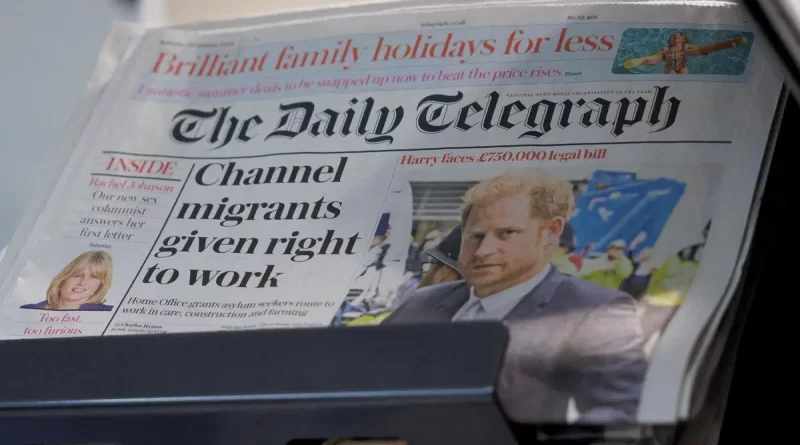 Daily Mail owner reaches £500 million deal for Telegraph, FT says