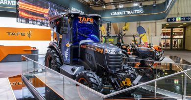 TAFE Reveals EVX75 Electric Hybrid Tractor, Plus New Compact and Utility Models