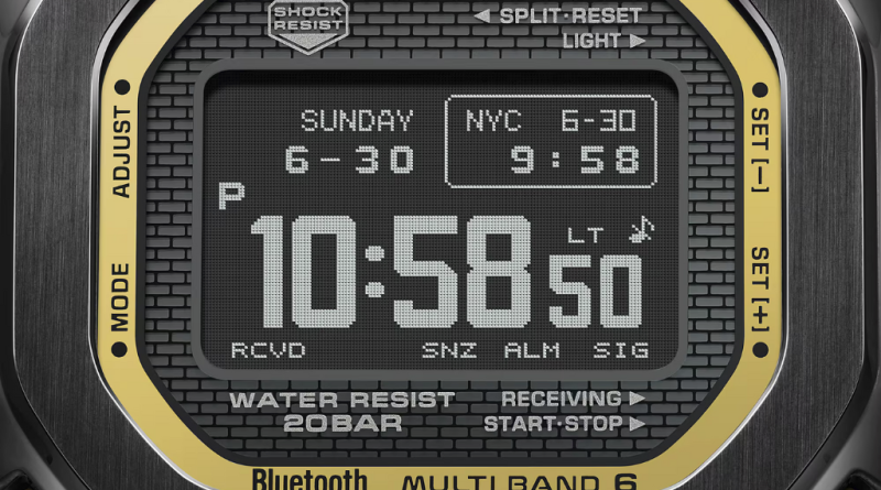 Casio’s rainbow ion-plated G-Shock GMW-BZ5000 tipped to cost around £800/$1,069 in fresh leak