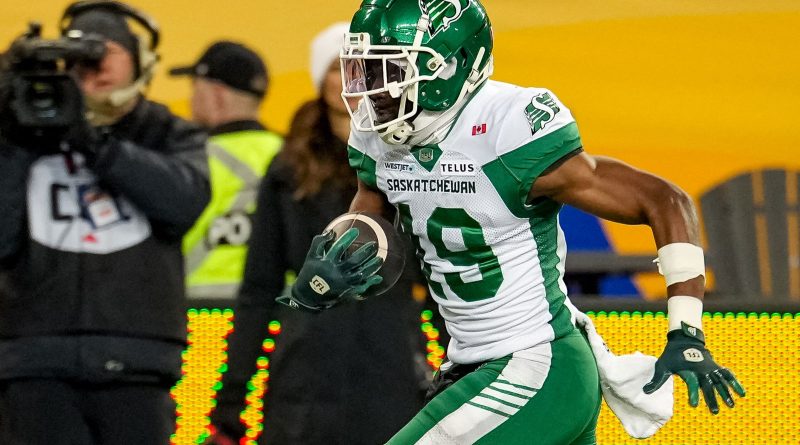 112th Grey Cup Most Valuable Canadian, Samuel Emilus re-signs with Saskatchewan Roughriders