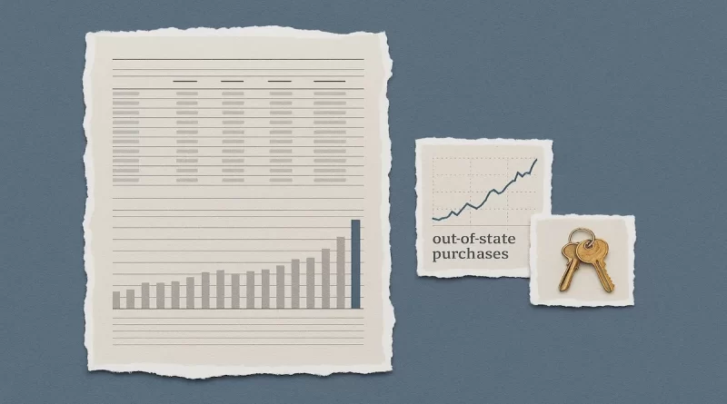 Out-of-state investors keep sizable stake in single-family homes