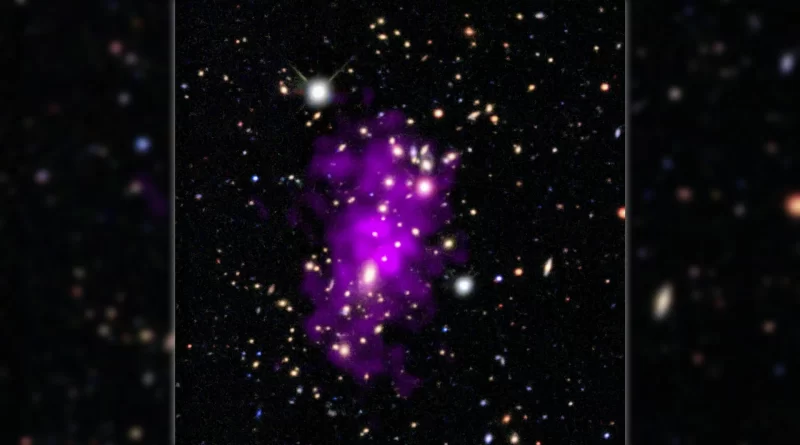 Astronomers ring in the new year with a stunning galaxy collision