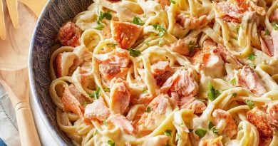 Salmon Alfredo
