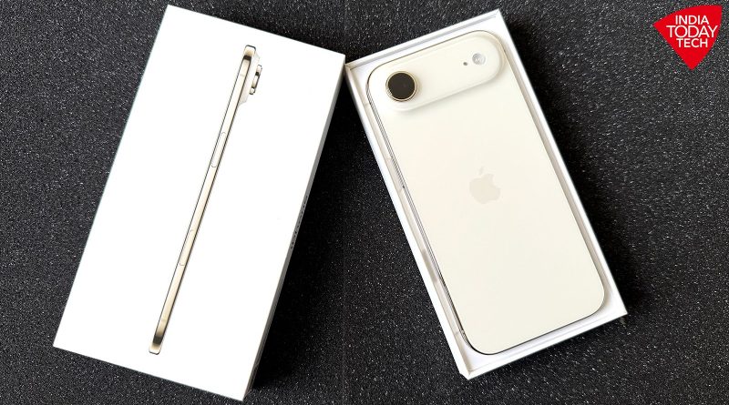 iPhone Air gets big discount, price falls below Rs 90000