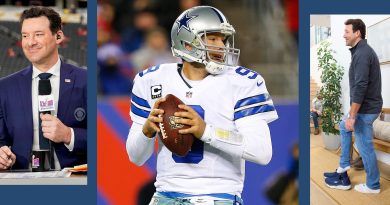 Tony Romo Spent His NFL Career Avoiding Sacks. Now It’s His Shoes That Help Him Stay Upright.