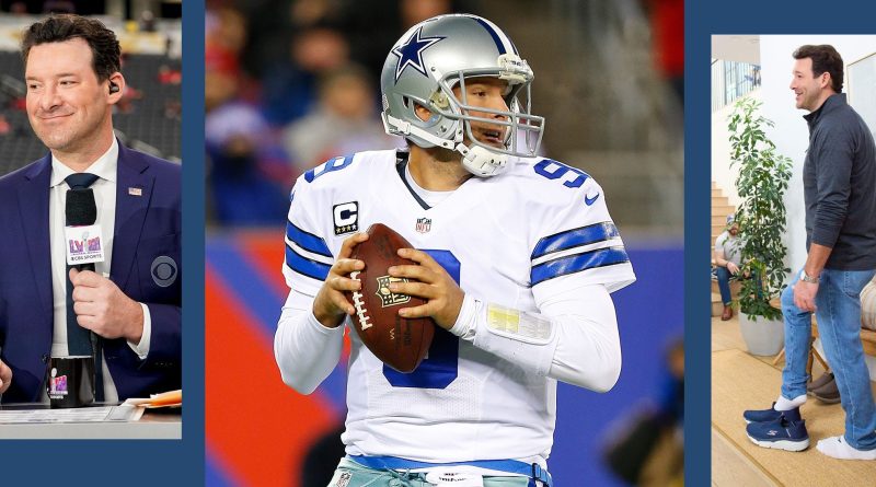 Tony Romo Spent His NFL Career Avoiding Sacks. Now It’s His Shoes That Help Him Stay Upright.