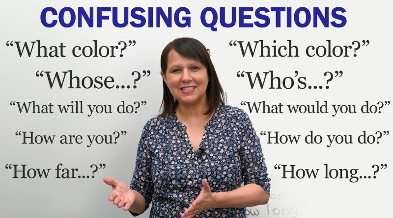 12 Confusing English Questions