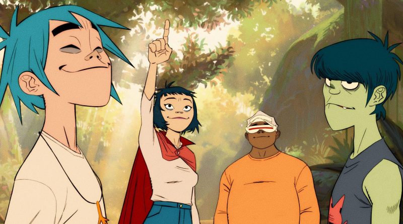 Gorillaz Take Us Through the Peaks and Pits of ‘The Mountain’ in New Animated Short Film