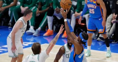 Photos: Best images from Thunder's 104-102 win over Celtics