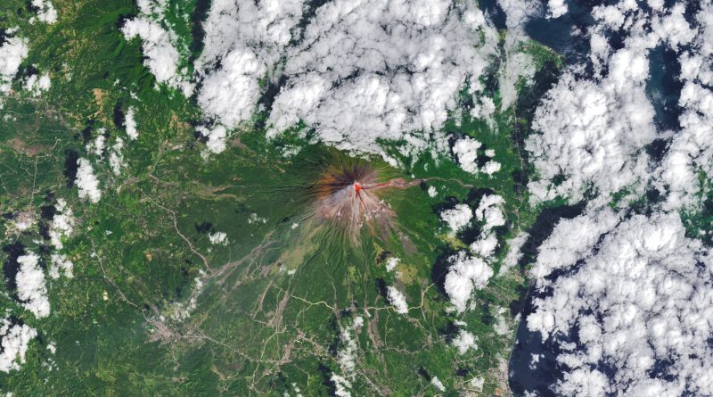 Lava Flows Down Mayon
