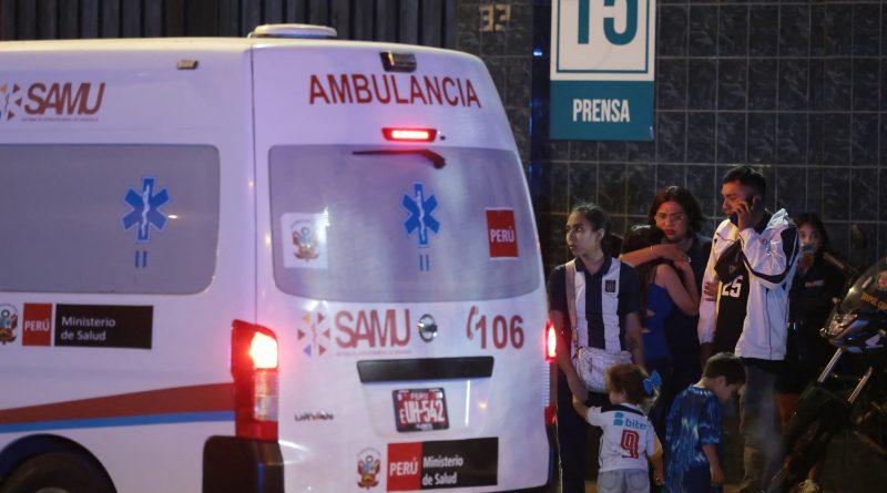 One killed, dozens hurt as Peru stadium event goes awry
