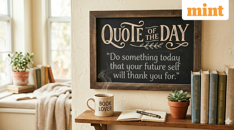 Quote of the day by Sean Patrick Flanery: ‘Do something today that your future self will thank you for’